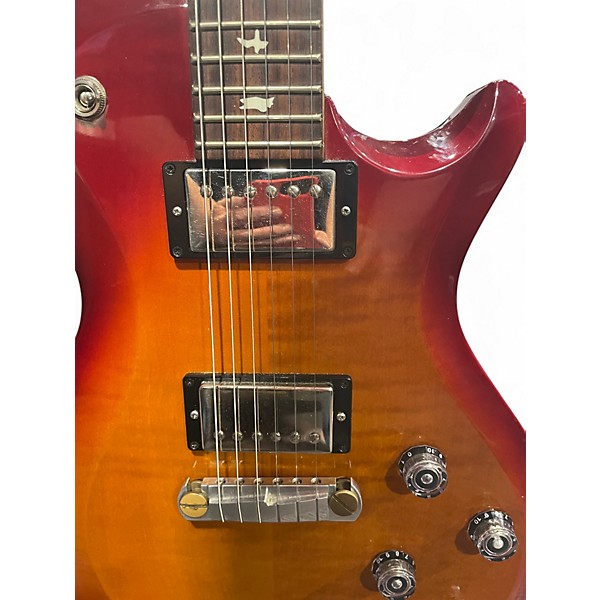 Used PRS Singlecut Trans Amber Solid Body Electric Guitar