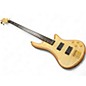 Used Schecter Guitar Research Stiletto Custom 4 String Natural Electric Bass Guitar