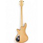 Used Schecter Guitar Research Stiletto Custom 4 String Natural Electric Bass Guitar