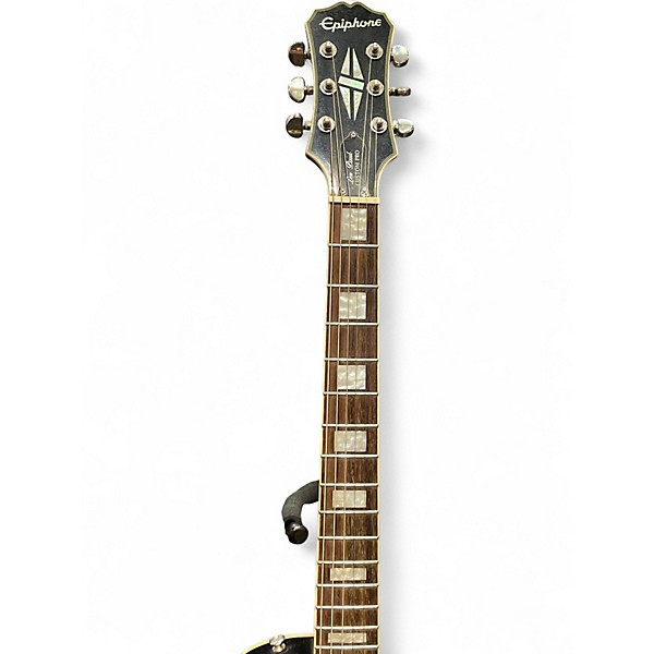 Used Epiphone Les Paul Custom Pro Silverburst Solid Body Electric Guitar