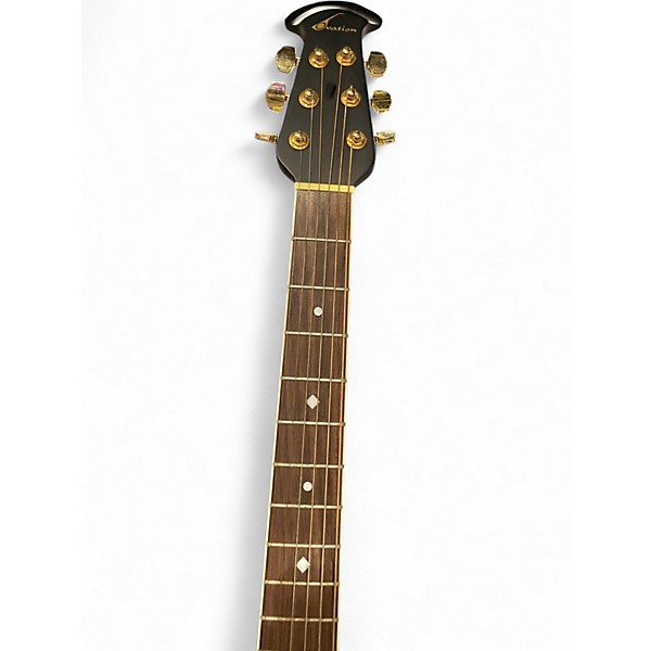 Used Ovation CS247 Black Acoustic Electric Guitar