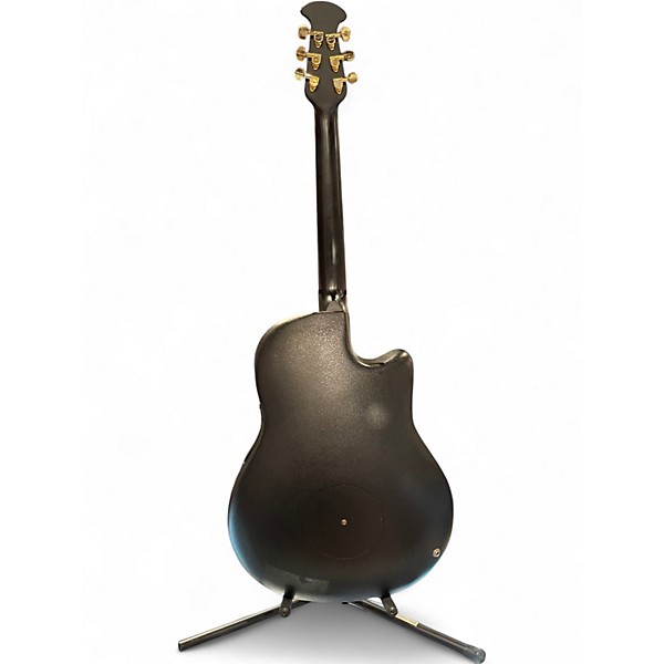 Used Ovation CS247 Black Acoustic Electric Guitar