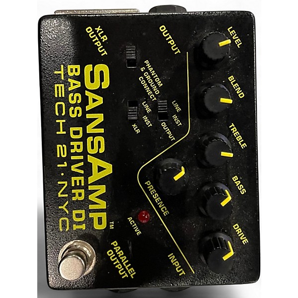 ベース Tech 21 SANSAMP Bass d WAXX mod レビュー】TECH21 SansAmp BASS DRIVER DI V1 WAXX＆なこも工房
