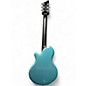 Used Supro Westbury Island Series Turquoise Metallic Solid Body Electric Guitar