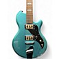 Used Supro Westbury Island Series Turquoise Metallic Solid Body Electric Guitar