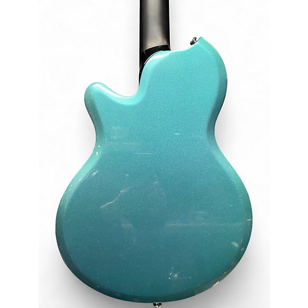 Used Supro Westbury Island Series Turquoise Metallic Solid Body Electric Guitar