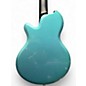 Used Supro Westbury Island Series Turquoise Metallic Solid Body Electric Guitar