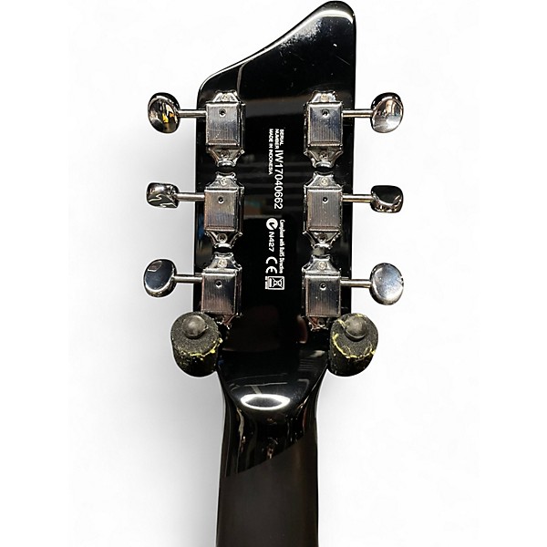 Used Supro Westbury Island Series Turquoise Metallic Solid Body Electric Guitar