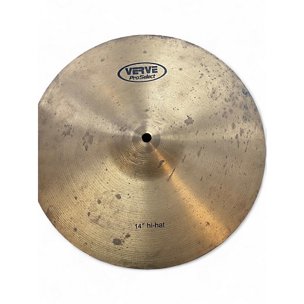 Used Verve 14in pro select 14" hi-hat Cymbal