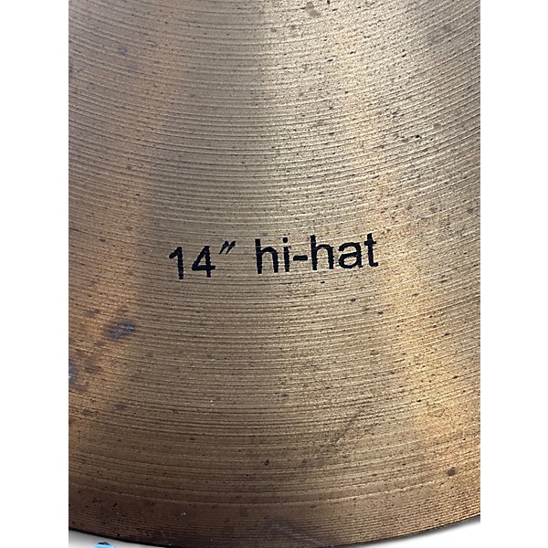 Used Verve 14in pro select 14" hi-hat Cymbal