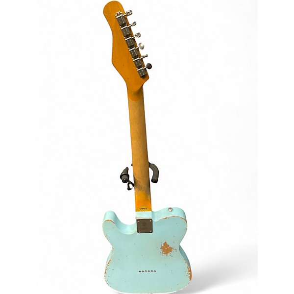Used Michael Kelly HEIRLOOM RELIC Blue Solid Body Electric Guitar