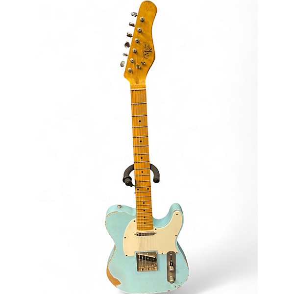 Used Michael Kelly HEIRLOOM RELIC Blue Solid Body Electric Guitar