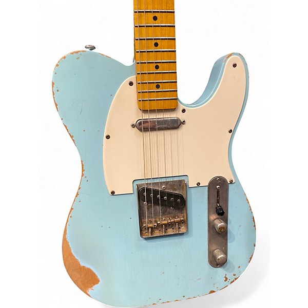 Used Michael Kelly HEIRLOOM RELIC Blue Solid Body Electric Guitar