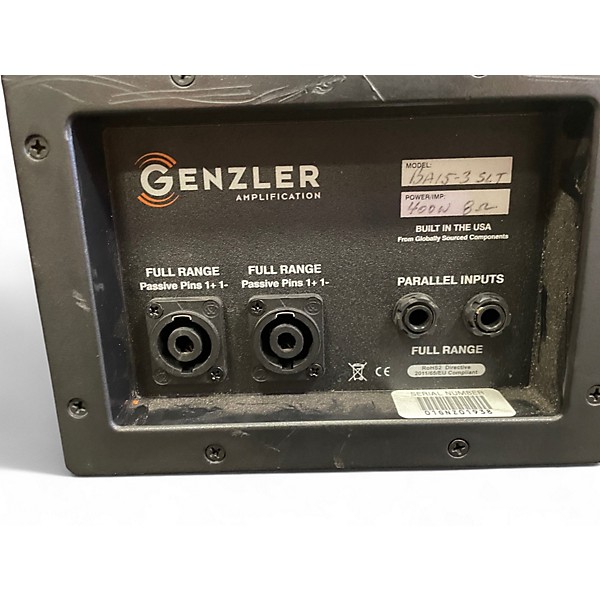 Used Genzler Amplification BA15-3 SLT Bass Cabinet
