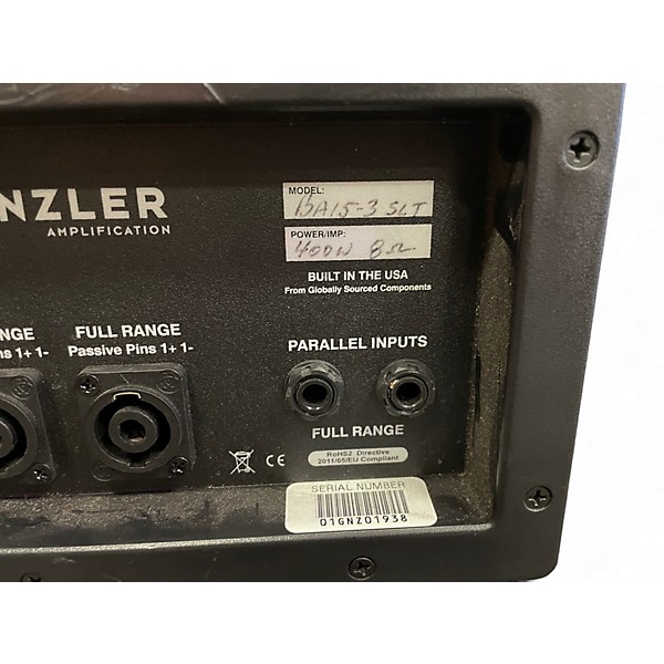 Used Genzler Amplification BA15-3 SLT Bass Cabinet