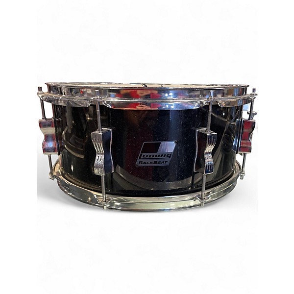 Used Ludwig 14in BACKBEAT Black Drum