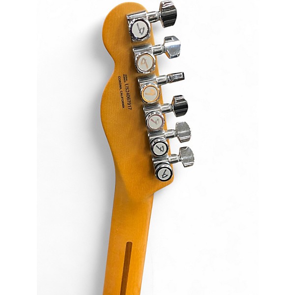 Used Fender American Ultra II Telecaster Texas Tea Solid Body Electric Guitar