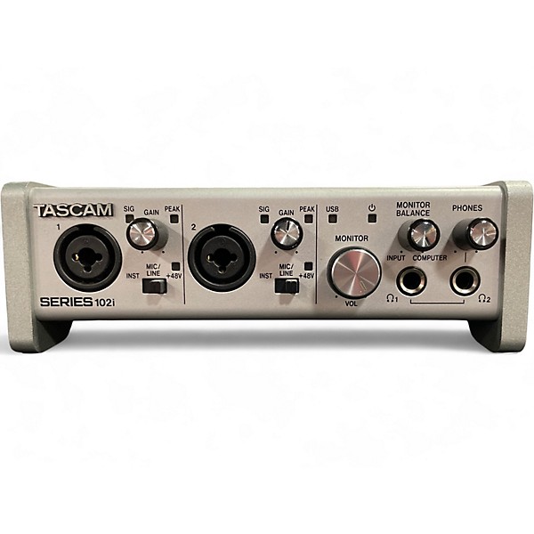 Used TASCAM 102I SERIES Audio Interface