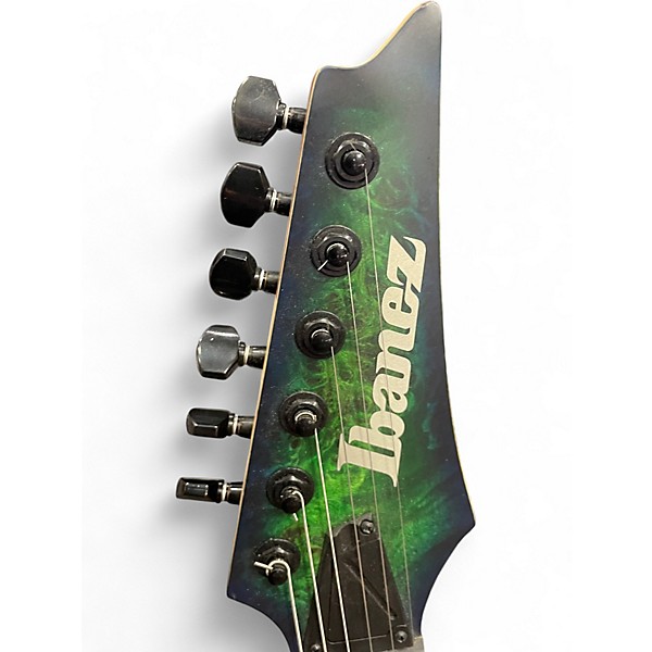 Used Ibanez RGDIX6MPB Surreal Blue Solid Body Electric Guitar