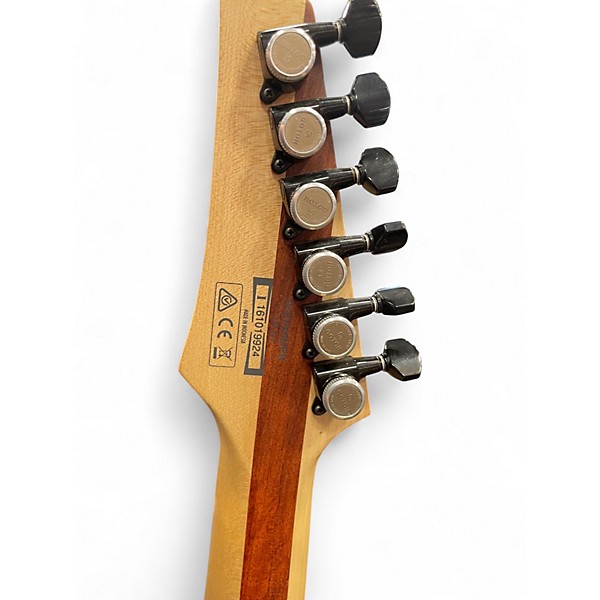 Used Ibanez RGDIX6MPB Surreal Blue Solid Body Electric Guitar