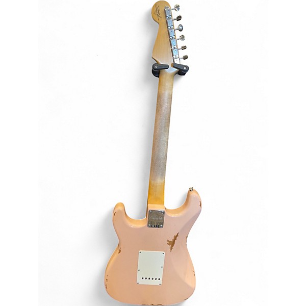 Used Fender CUSTOM LATE 62 STRATOCASTER RELIC AGED SHELL PINK Solid Body Electric Guitar