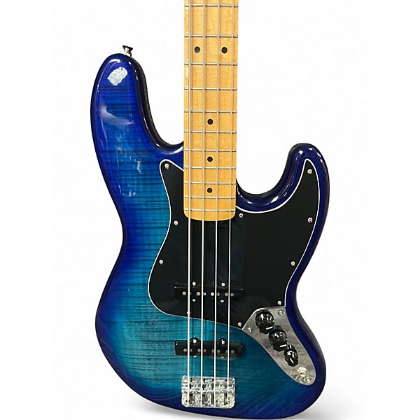 Used Fender Player Jazz Bass Blue Burst Electric Bass Guitar