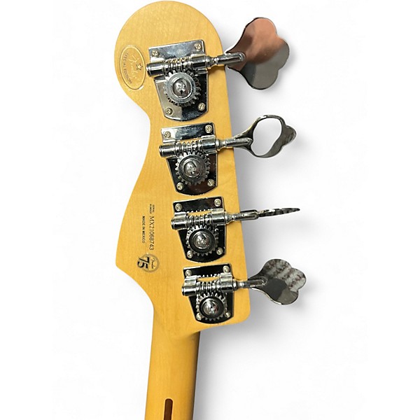 Used Fender Player Jazz Bass Blue Burst Electric Bass Guitar