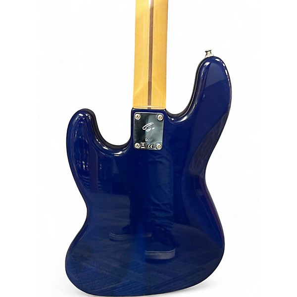 Used Fender Player Jazz Bass Blue Burst Electric Bass Guitar