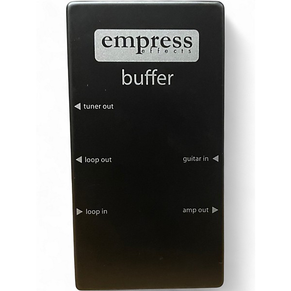 Used Empress Effects Buffer Analog I/O Interface Guitar Pedal