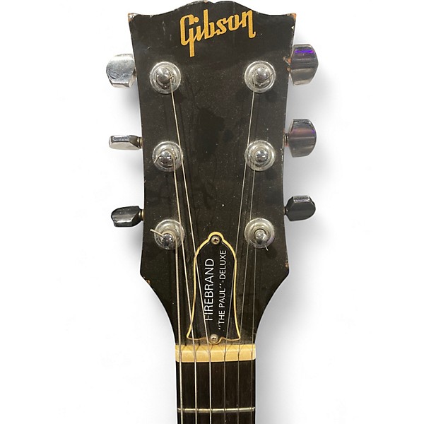 Vintage 1981 Gibson Firebrand 'The Paul' Antique Natural Solid Body Electric Guitar