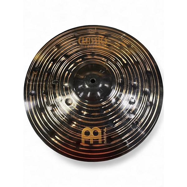 Used MEINL 14in 14 DARK HIHAT CLASSIC CUSTOM Cymbal