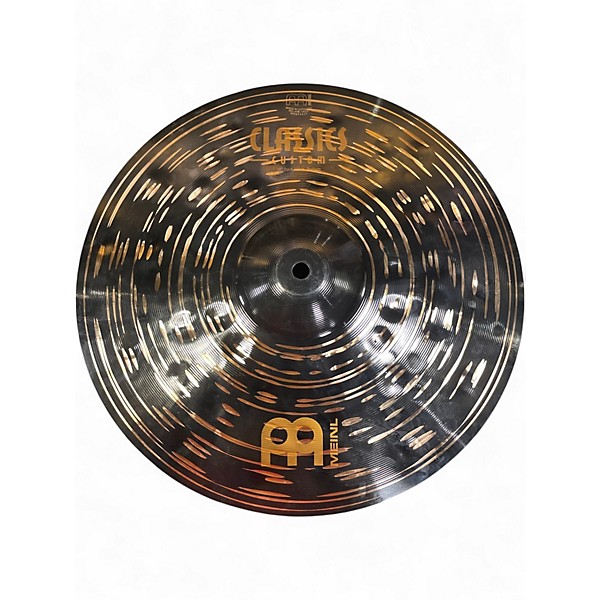Used MEINL 14in 14 DARK HIHAT CLASSIC CUSTOM Cymbal