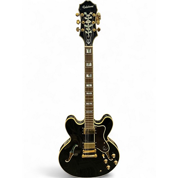 ギター Epiphone sheraton2 Black Epiphone Sheraton II Pro Semi-Hollowbody Electric Guitar