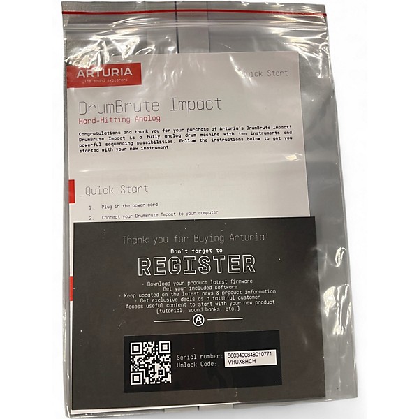 Used Arturia Drumbrute Impact Drum Machine