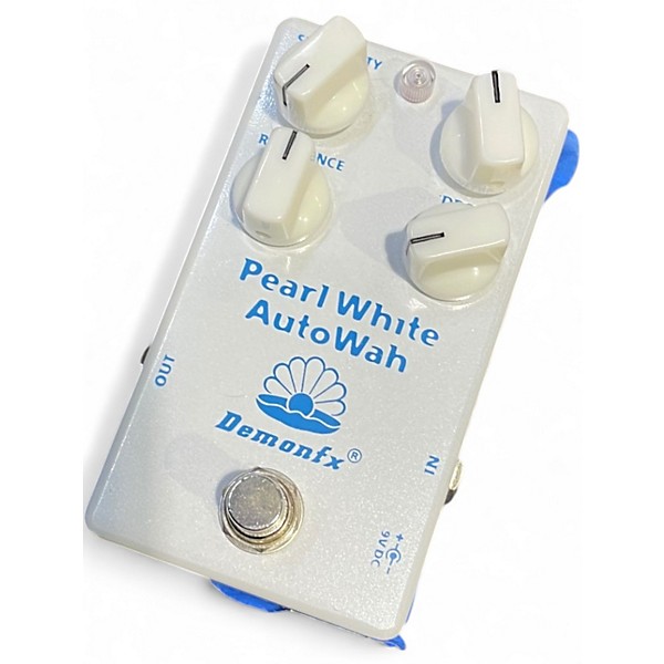 Used Demon Fx PEARL WHITE Effect Pedal