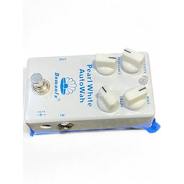 Used Demon Fx PEARL WHITE Effect Pedal
