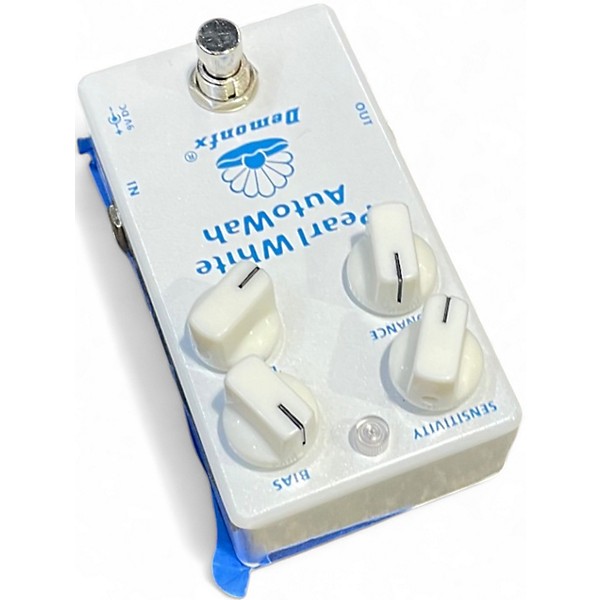 Used Demon Fx PEARL WHITE Effect Pedal