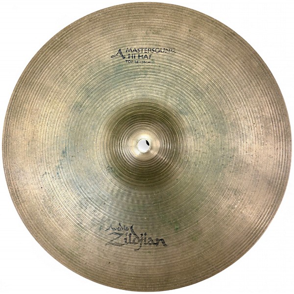 Used Zildjian 14in Mastersound Hi Hat Pair Cymbal