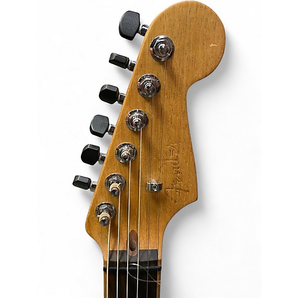 Used Fender Limited Acoustasonic Stratocaster Cocobolo Natural Acoustic Electric Guitar