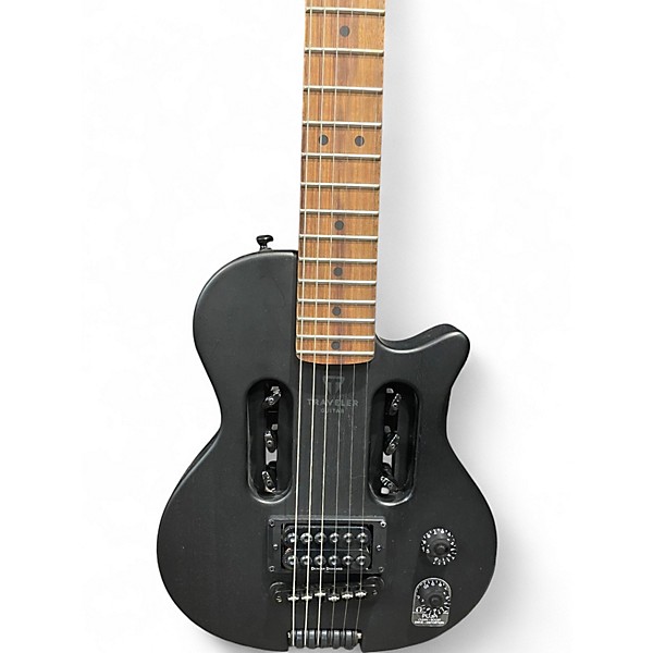 Used Traveler Guitar EG1 Custom Black Electric Guitar