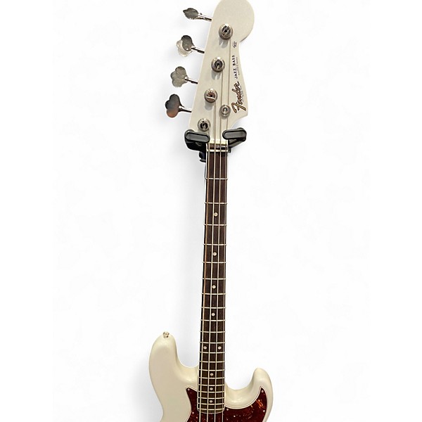 Used 2020 Fender 60th Anniversary 60's Jazz Bass Arctic Pearl Electric Bass Guitar