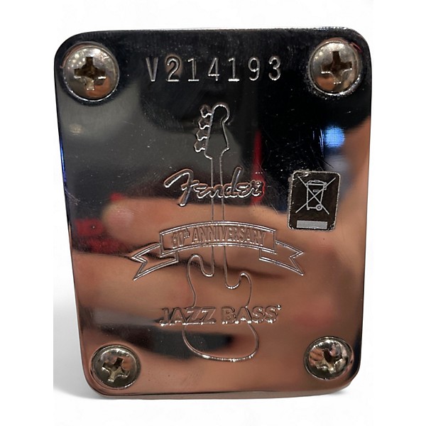 Used 2020 Fender 60th Anniversary 60's Jazz Bass Arctic Pearl Electric Bass Guitar