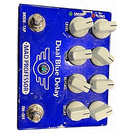 Used Mad Professor DUAL BLUE DELAY Effect Pedal