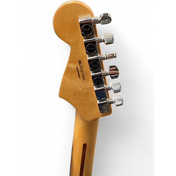 Used 2020s Fender Player Lead III Black and White Solid Body Electric Guitar