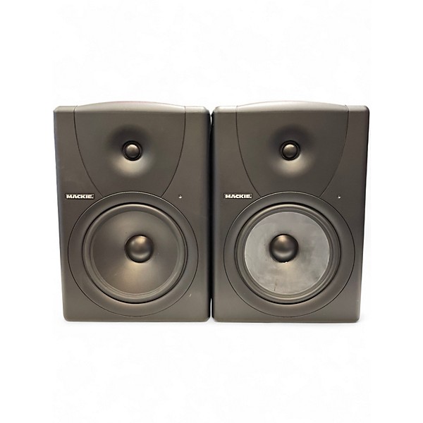 Used Mackie MR8 Pair Powered Monitor