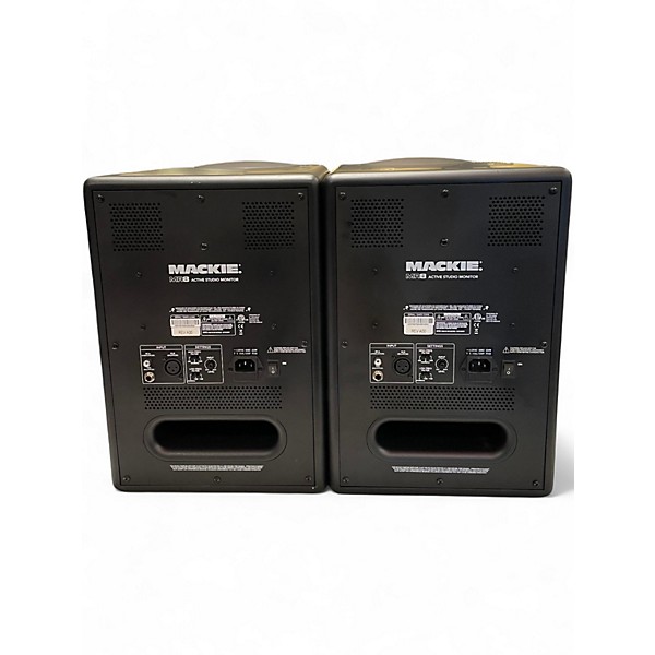 Used Mackie MR8 Pair Powered Monitor