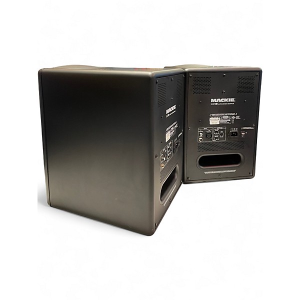 Used Mackie MR8 Pair Powered Monitor
