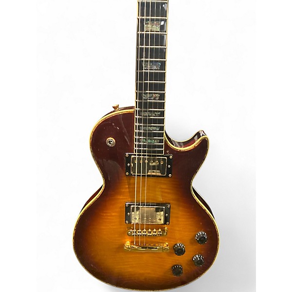 Used Wolf AIO 2 Color Sunburst Solid Body Electric Guitar 2