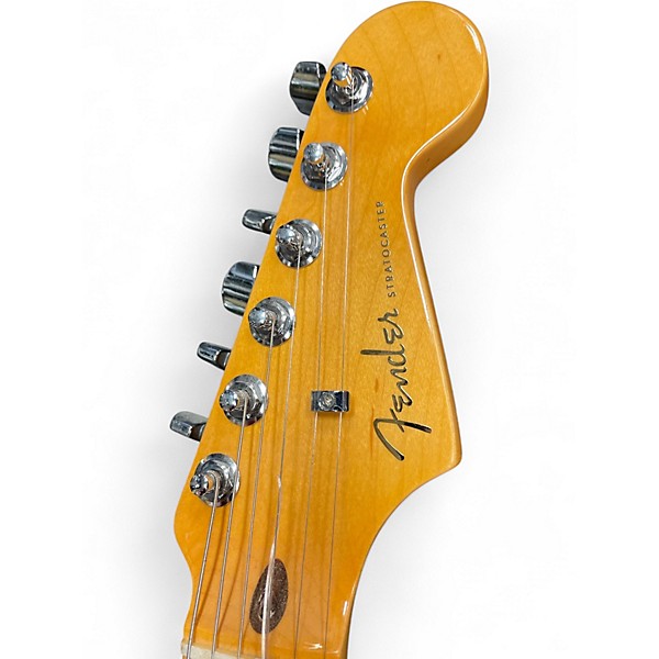 Used Fender American Ultra Stratocaster Blue Solid Body Electric Guitar