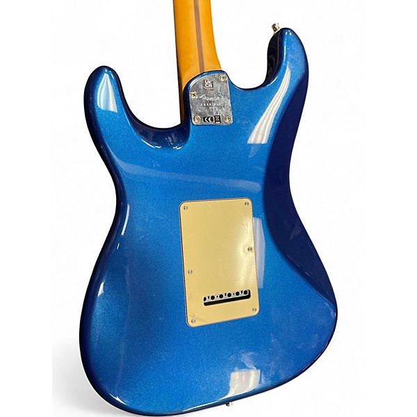 Used Fender American Ultra Stratocaster Blue Solid Body Electric Guitar